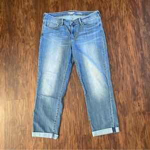 Denizen from Levis Modern Slim Boyfriend Crop Size 14